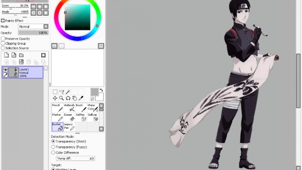 App vẽ anime trên máy tính PaintTool SAI